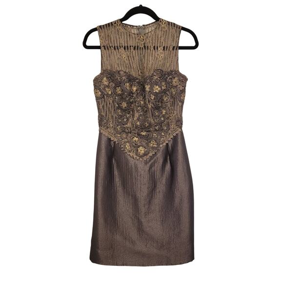 Liancarlo Silk Blend Cocktail Dress - Picture 1 of 14